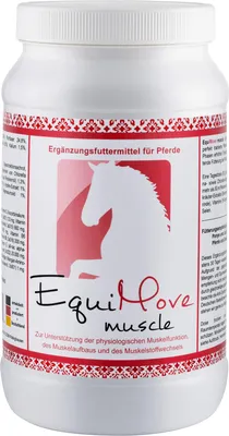 Produktbild von EquiMove muscle Power-Pellets Futterergänzungsmittel für Pferde, Dose mit CGF, >13% Spirulina Chlorella