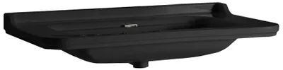 Produktbild von Kerasan WALDORF Keramik-Waschtisch 120x55cm, schwarz matt