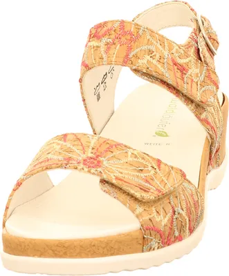 Produktbild von Waldläufer Sandaletten, mit Tieffußbett in beige, Gr. 4