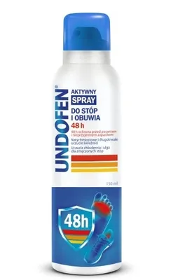 Zdjęcie produktu dla Undofen spray do stóp i obuwia Deo 150 ml