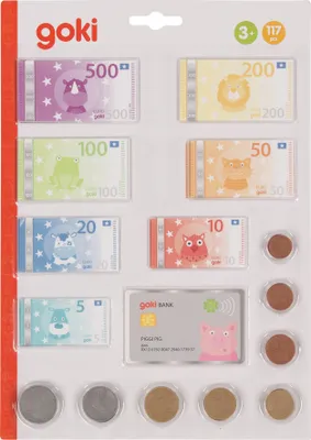 Immagine prodotto di Denaro di gioco Animal Taler, inclusa carta di credito