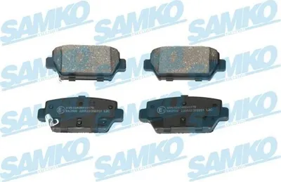 Produktbild von SAMKO Bremsbeläge Satz Hinten Bremsklötze für MITSUBISHI Eclipse Cross (GK) 5SP2231