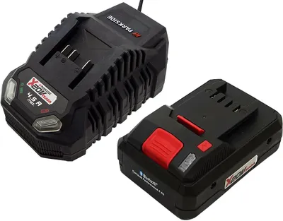 Produktbild von PARKSIDE® 20 V Ladegerät / Akku-Set – 4,5 A Ladegerät + 4 Ah Smart Akku