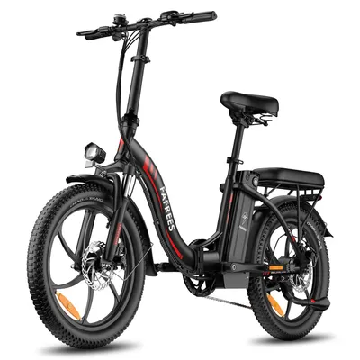 Image de Vélo électrique pliable 18AH 20 pouces pour adultes, hommes, femmes, vélo électrique 250W Fatbike 140kg, vélo électrique, VTT électrique 25km/h