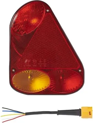 Obrázek produktu pro Zadní světlo 5 funkcí 218x174mm levé