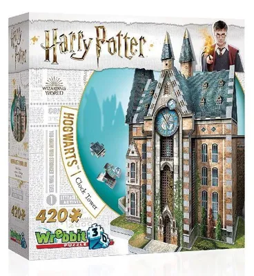 Produktbild von Hogwarts Clocktower  Harry Potter (420 Teile) - 3D-Puzzle