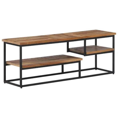 Immagine prodotto di Maison Exclusive - Mobile TV 110x30x39 cm, realizzato in legno massello di teak riciclato