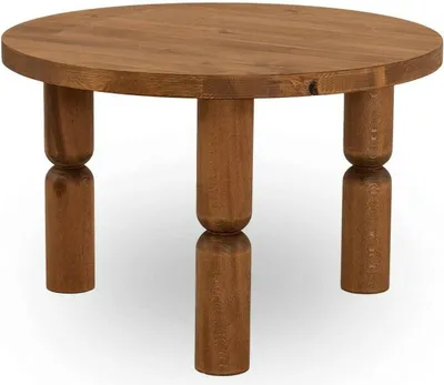 Produktbild von Wohnzimmertisch Dpedron, Niedriger Wohnzimmertisch, Kaffeeregal, Couchtisch für Sofa, 60x60h40 cm, Eiche