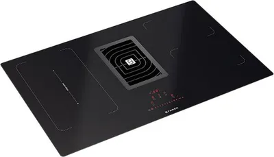 Produktbild von Faber Dunstabzugshaube mit Integrierten Herd Galileo Smart Umluft 83 Cm Schwarz