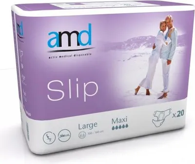 Image de AMD Slip Maxi Large - 1 paquet de 20 protections