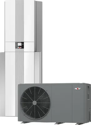 Produktbild von WOLF Wärmepumpen-Center FHA-Monoblock 05/06 200 Warmwasserspeicher 180 L Speicher
