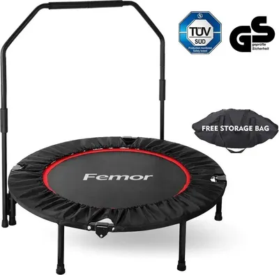 Zdjęcie produktu dla Mini trampolina - Trampolina fitness z uchwytami - Trampolina sportowa - Trampoliny fitness