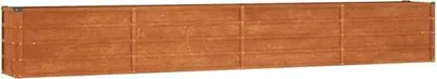 Zdjęcie produktu dla vidaXL Podwyższone łóżko Rostig 320x40x45 cm stal corten
