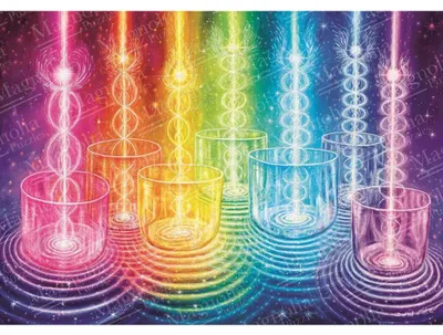 Imagen del producto de Juegos de mesa "Magnolia Puzzle Bowls of Light" - Rompecabezas de 1000 piezas