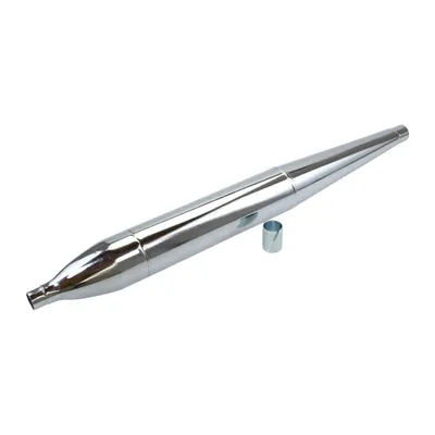 Produktbild von Schalldämpfer Zigarre chrom 70/690/26mm für Zündapp GTS 50 Typ 517-35LA / Super Sport Typ 517-35LF