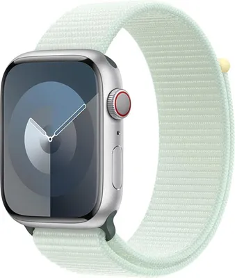 Productafbeelding van Apple Sport Loop band voor de Apple Watch | 44/45/46/49 mm - Soft Mint