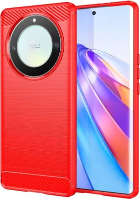 Produktbild von König Design Hülle kompatibel mit Kunststoff Soft Handyhülle - Handy Case Rot