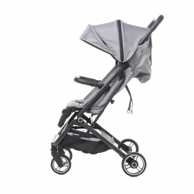 Obrázek produktu pro 4Baby | Kočárek - Kočárek Buggy - Šedý - Skládací - s polohovací polohou a ochranou proti slunci UV50+ - 5bodový pás - do 22 kg - Twizzy