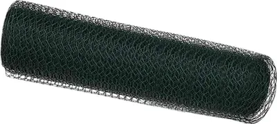 Produktbild von vidaXL Hexagonzaun Grün 0,8 x 25 m PVC