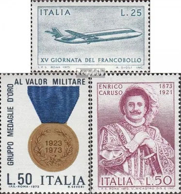 Produktbild von Briefmarken Italien 1973 Mi 1431,1432,1433 (kompl.Ausg.) postfrisch Sondermarke