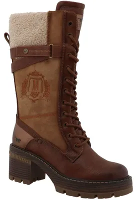 Immagine prodotto di Stivali da donna Mustang, color marrone, modello 15M0132011-cognac