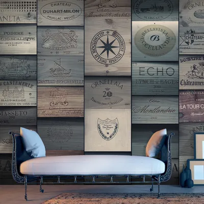 Immagine prodotto di PURO TAPETE autoadesivo 10m muro tatuaggio decorativo mobili foglio decorativo foglio foto pannello adesivo muro poster adesivo muro - texture legno tavole iscrizione f-A-0540-j-d