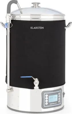 Produktbild von Klarstein Mundschenk Maischekessel Isoliermantel, perfekte Passform, präzise Ausschnitte, Klettverschlüsse, Zubehör, 30 Liter