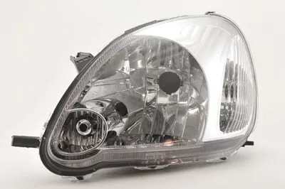 Imagen del producto de Johns, faro delantero halógeno compatible con Toyota Yaris P10, modelo del 07/03 al 01/06, lado izquierdo, tipo H4
