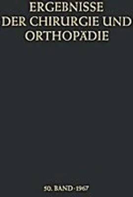 Obrázek produktu pro Ergebnisse der Chirurgie und Orthopädie