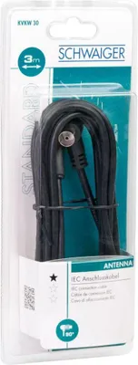 Produktbild von Schwaiger KVKW30 532, 3 m, IEC, IEC, Weiß