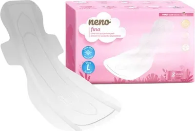 Obrázok produktu pre NENO | Jednorazové popôrodné vložky L - 8 kusov - priedušné - ultratenké - maximálne bezpečné