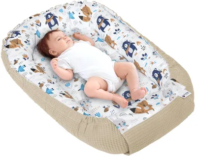 Productafbeelding van Babynest Knuffelnest van 100% Katoen voor Baby's