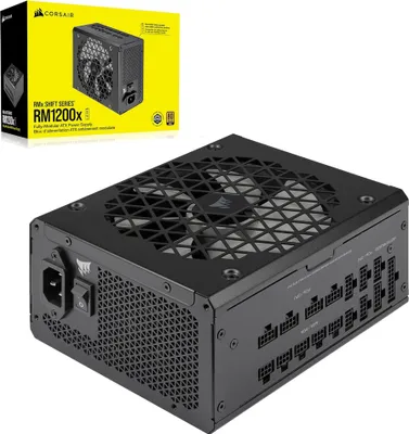 Zdjęcie produktu dla RM1200x SHIFT zasilacz 1200 W 24-pin ATX czarny