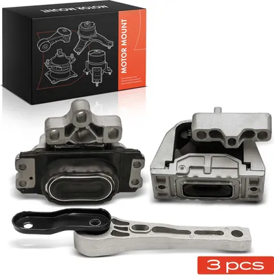 Produktbild von Frankberg 2x Motorlager+1x Getriebelagerlager Links für Audi TT 8J3 2.0L 2006-2010