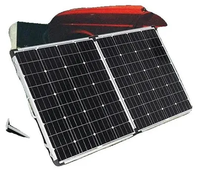 Obrázek produktu pro Solární panel, přenosný design, nastavitelný držák, 160 W