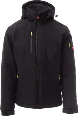 Produktbild von Payper Creek Pad Soft-Shell Jacke Wattiert Schwarz/Schwarz Gr. XL, S00330