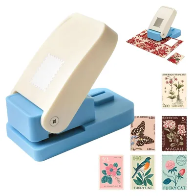 Produktbild von Stanzstempel - Rechteckiger Buchstabenstanzer für Scrapbooking