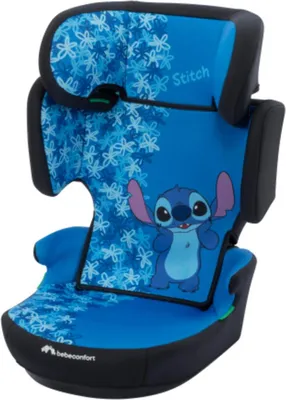 Produktbild von Bebeconfort Disney Hera i-Safe, Reboarder Kindersitz, 3,5–12 Jahre, Disney Stitch, Klappbar, Gurtinstallation, 14 Kopfstützenpositionen, Fun Stitch