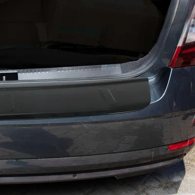 Produktbild von Ladekantenschutz Stoßstangenschutz für Skoda Octavia Limo 2013-2019 Glanz ABS