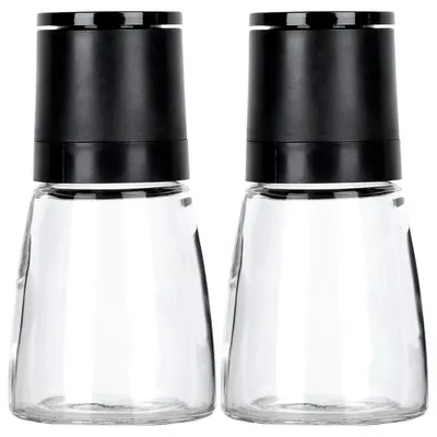 Image de Moulin à poivre et moulin à sel - Verre - Lot de 2
