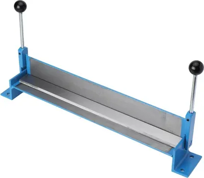 Produktbild von Blechbiegemaschine - Manuelle Kantbank - 460 mm Arbeitsbreite - 0–90° Biegewinkel - Für Stahl- & Aluminiumblech - Tischgerät