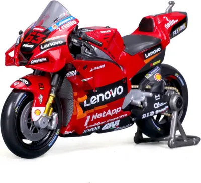 Obrázek produktu pro Maisto - Motocykl, Ducati Lenovo team 2022, (#63 Francesco Bagnaia), 1:18
