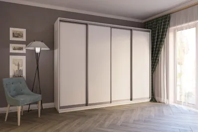 Obrázok produktu pre SIGAMI vysoká šatníková skriňa, šírka 280 biela 220