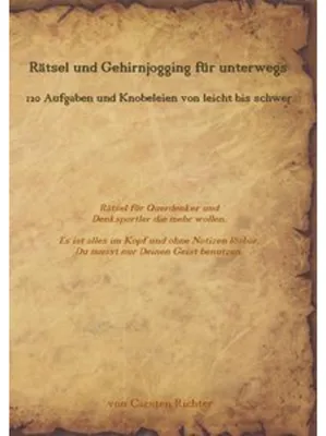 Obrázek produktu pro Rätsel und Gehirnjogging für unterwegs