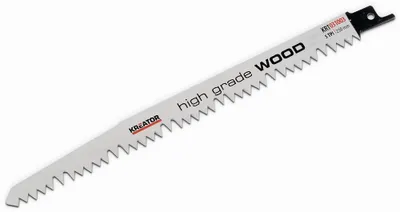 Productafbeelding van Zaagblad voor universele decoupeerzaag 'High Wood', 225 mm - verpakking met 2 stuks