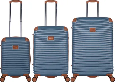 Produktbild von ELLE Kofferset Glam mit arretierbarem, ausziehbarem Teleskopgriff Blue One Size
