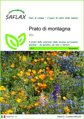 Immagine prodotto di SAFLAX  - Prato di montagna - 1000 semi - Mix