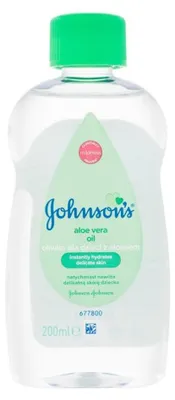 Image de Johnson & Johnson Baby Huile pour bébé à l'aloe vera, 200 ml