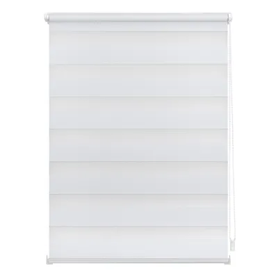 Produktbild von Lichtblick Duo Rollo Haftfix, ohne Bohren, blickdicht Weiß, 45 cm x 150 cm (B x L)