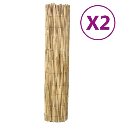 Immagine prodotto di vidaXL Stuoie per canne 2 pezzi 150x500 cm